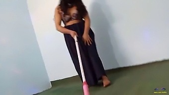 A Canadian Wife Caught In The Act Of Cleaning And Dancing Nude In Her Home
