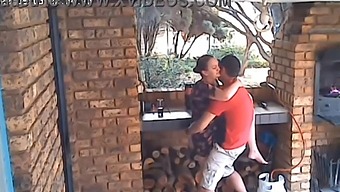 Middle-Aged Wife And Teenager Caught In Sexual Act