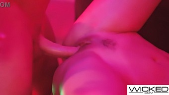 Indulge In A Steamy Threesome With Alexis Tae And Seth Gamble